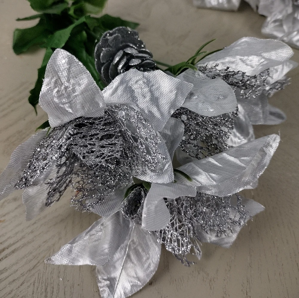 Silver Floral Arrangement